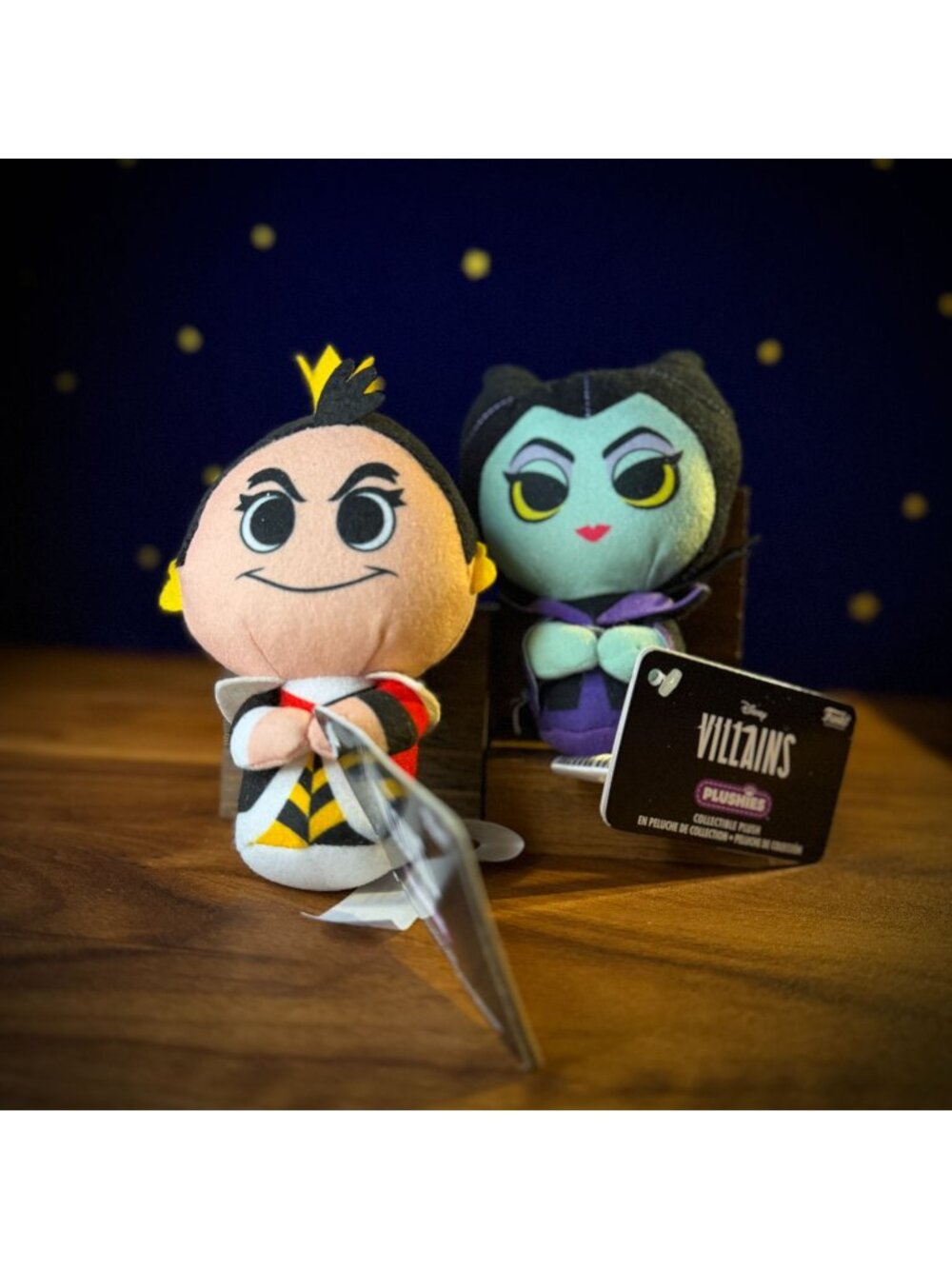 Funko Disney Villains Plushies Collectible Plush Set of 2 | Disney Villains